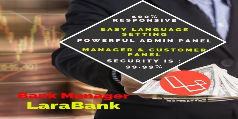 LaraBank CMS - Bank Management System
