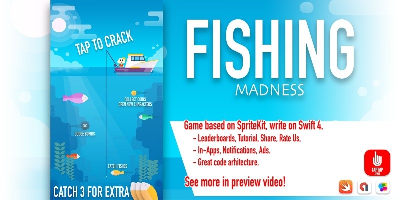 Fishing Madness iOS Source Code