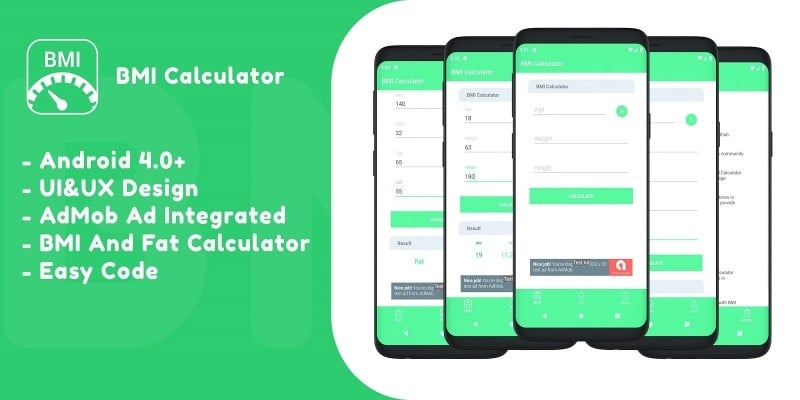 BMI Calculator - Android Source Code