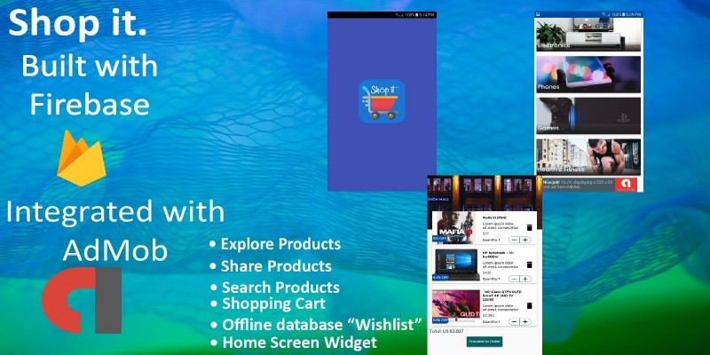 Shop It - eCommerce Android App Source Code