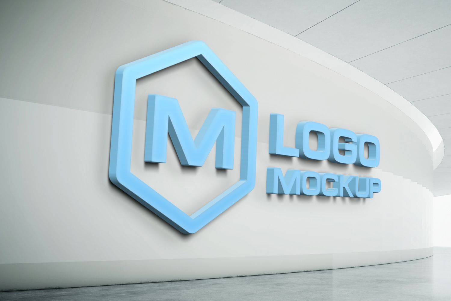 3D Logo Mockup by Ahsanalvi | Codester