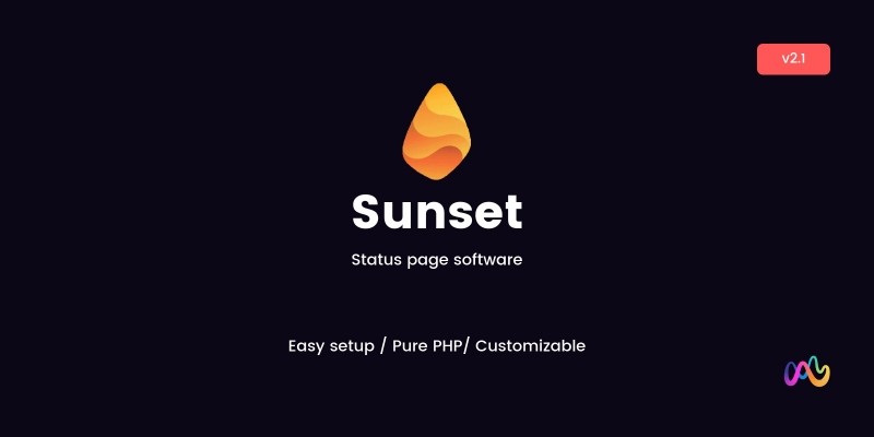 Sunset - Status Page Script