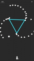 Triangle Escape Buildbox Template Screenshot 2