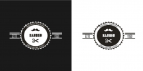 Barber Logo Template Screenshot 1