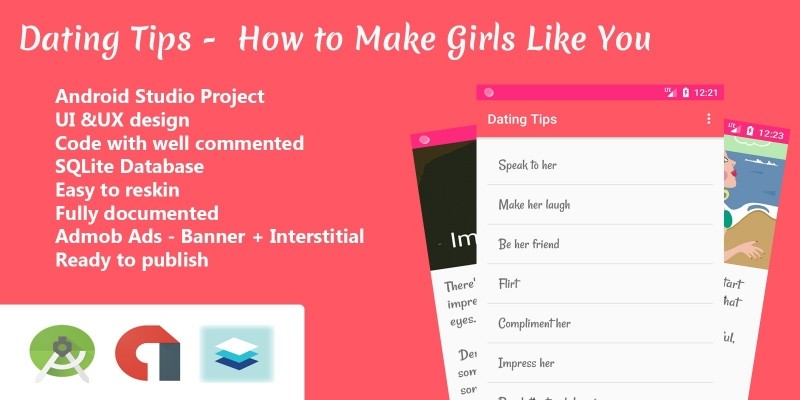 Dating Tips - Android App Source Code
