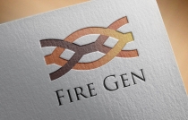 Logo Template Fire Gen Screenshot 1
