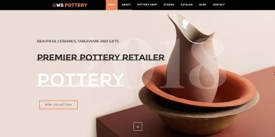 WS Pottery - WordPress Theme