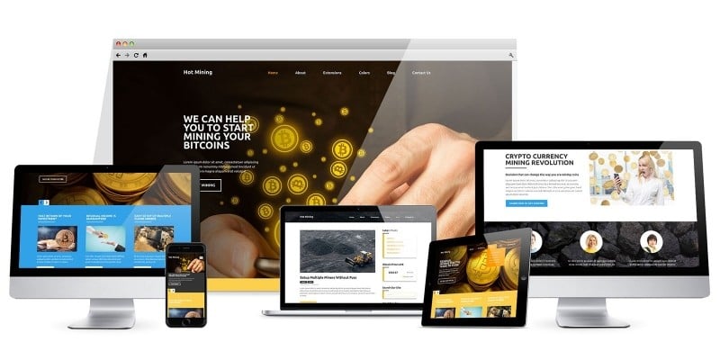 Hot Mining - Joomla Template