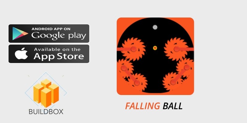 Falling  Ball Buildbox Template