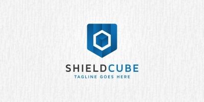 Shield Cube Logo