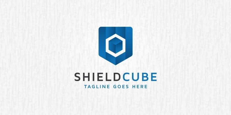 Shield Cube Logo