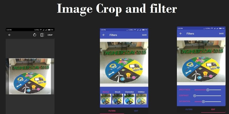 Android - Crop And Image Filter