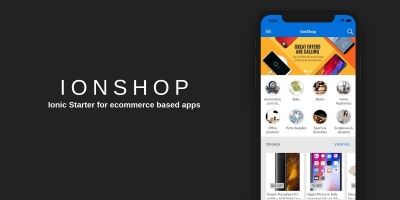 IonShop - Complete Ionic eCommerce Solution