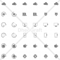36 Download And Upload Icons Screenshot 1