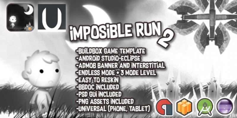 Imposible Run - Buildbox Template