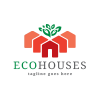 Eco Houses Logo Temolate