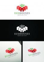 Eco Houses Logo Temolate Screenshot 2