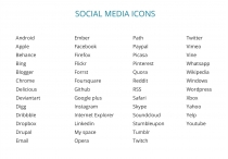 Social Media Icon Pack Screenshot 1