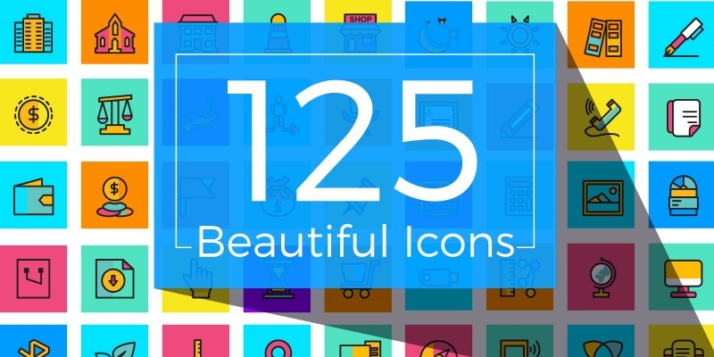 125 Beautiful Icons