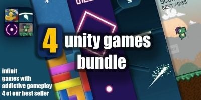Super Unity Bundle 4 Games