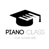 Logo Template Piano class