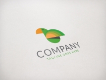 Colorful Parrot Logo Template Screenshot 1