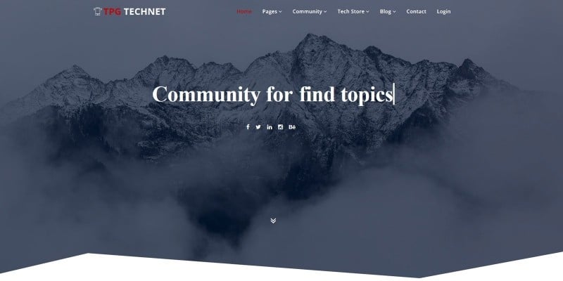 TPG Technet - Technology WordPress theme