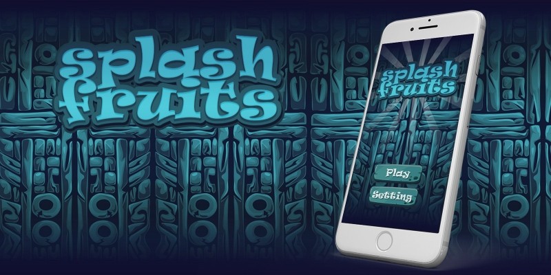 Splash Fruits - Buildbox  Game Template 