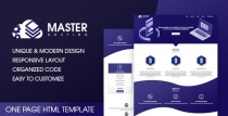 MasterHosting - Web Hosting HTML Template Screenshot 1