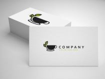 Green Tea Logo Template Screenshot 1