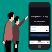 Ionic WordPress Site Mobile App