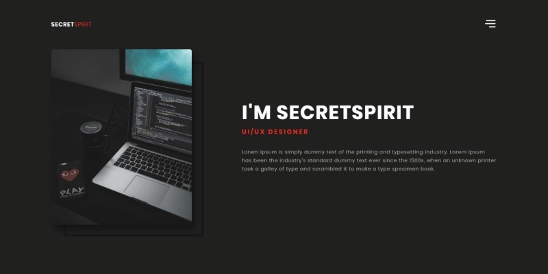 Personal Portfolio HTML Template