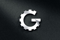 Letter G Gear Logo Screenshot 2