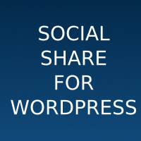 Social Share Plugin For Wordpress