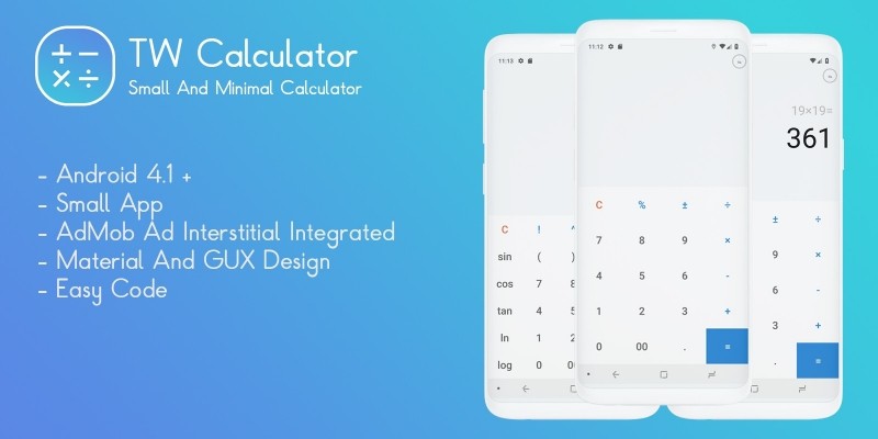 TW Calculator - Android App Template