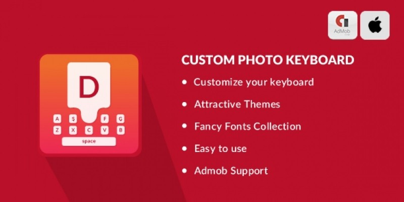 Custom Photo Keyboard - iOS Source Code