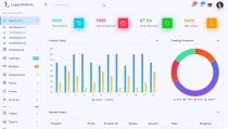 Legend - Bootstrap 4 Admin Dashboard Template Screenshot 2