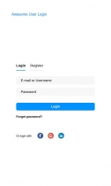 Awesome User Login  System PHP Screenshot 1