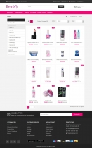 Beauty OpenCart Website Theme Screenshot 2