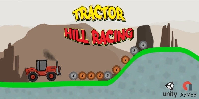 Tractor Hill Racing Unity Game