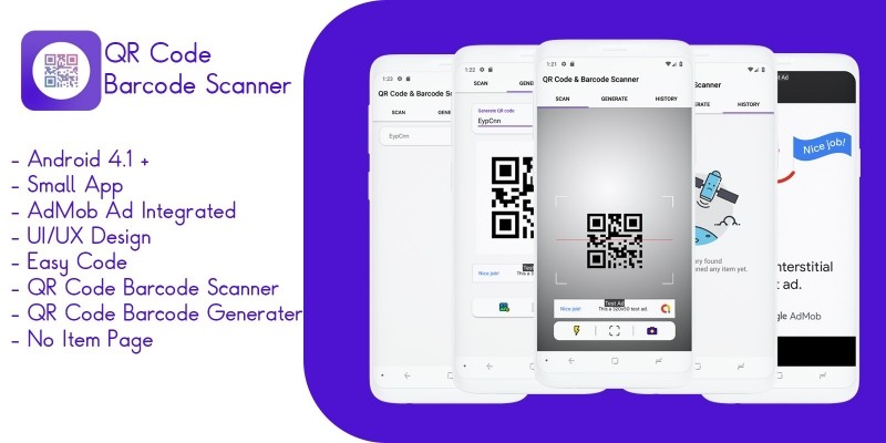 QR Code And Barcode Scanner - Android Source Code