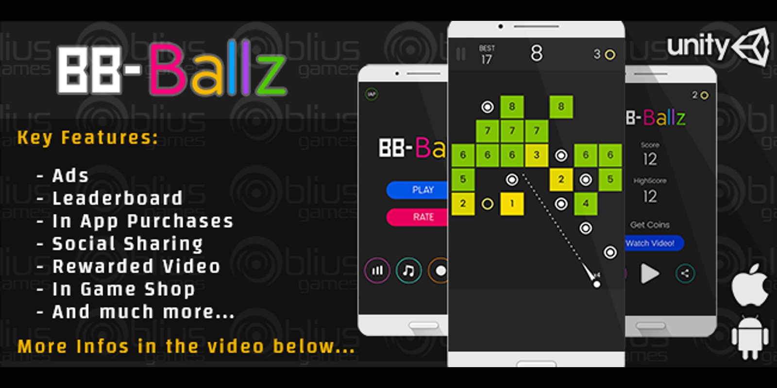 BB Ballz - Unity Game Template