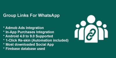 Group Links For Whats App - Android Source Code