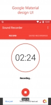 Audio Recorder - Android Source Code Screenshot 2