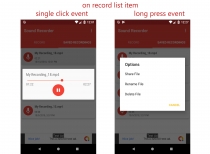 Audio Recorder - Android Source Code Screenshot 5