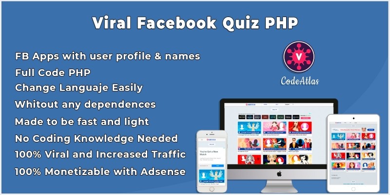 Viral Facebook Quiz Script Full Code