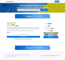 MoneyFree - Viral Referral PHP script Screenshot 2