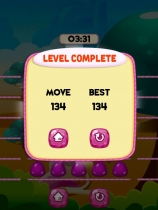 Jelly Swipe Puzzle - iOS Source Code Screenshot 5