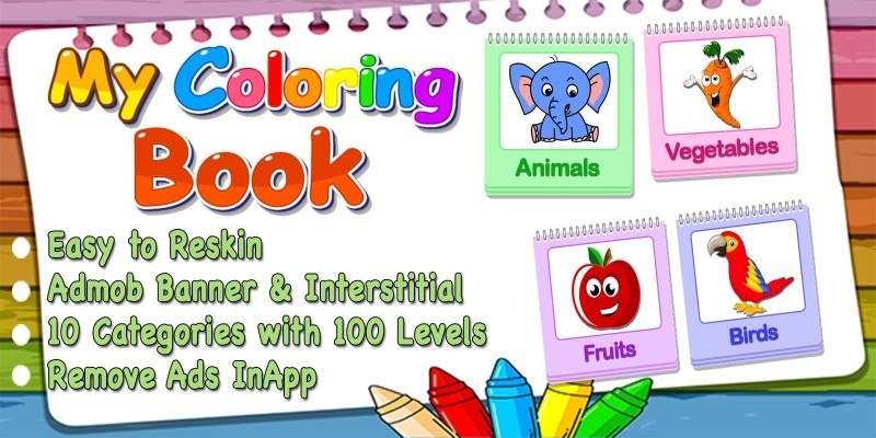 My Coloring Book - iOS Source Code