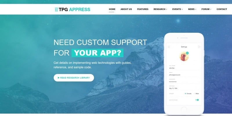 TPG Appress - Joomla Template